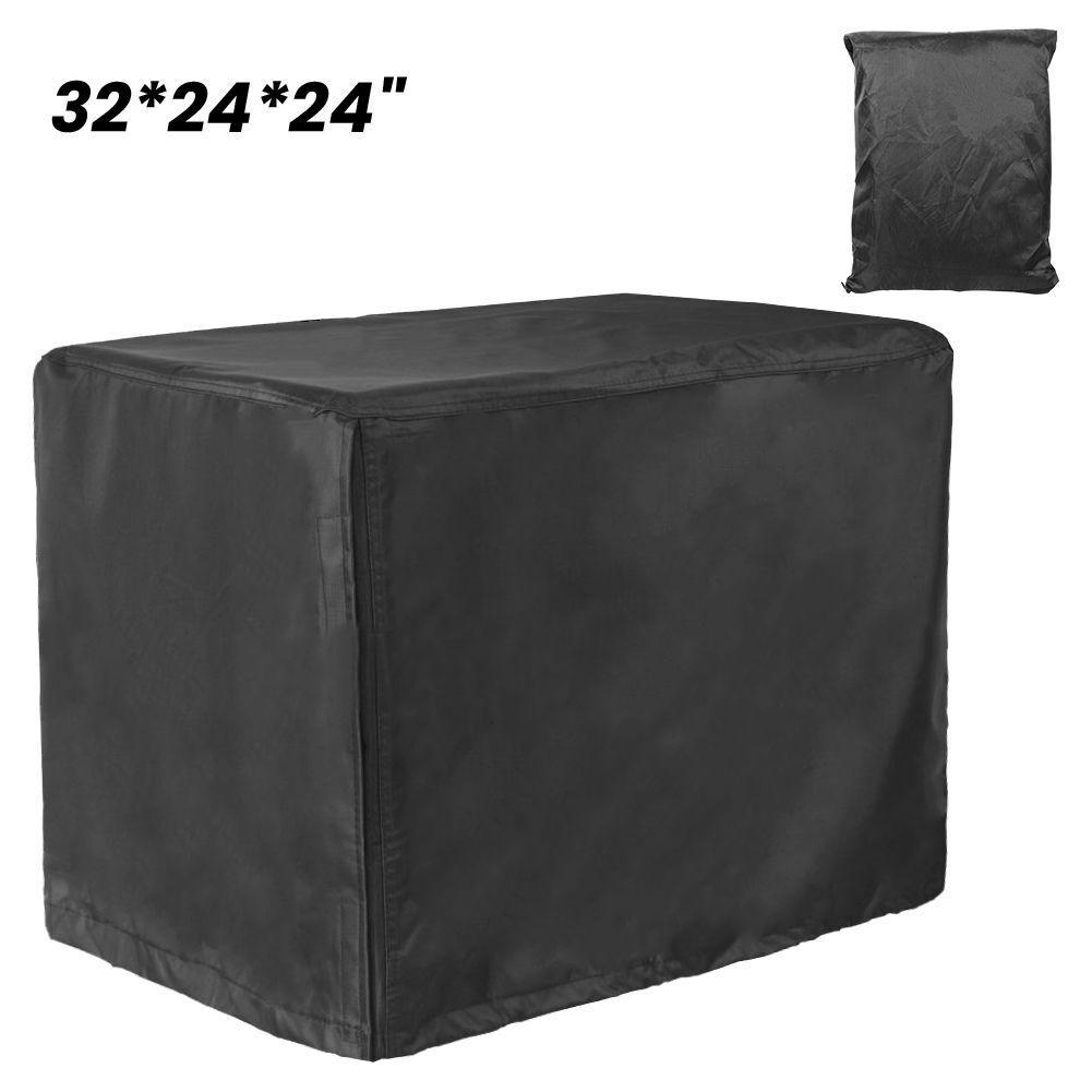 Generator Cover 600D Heavy Duty Thicken Waterproof Windproof Protective Cover Black Oxford Cloth Multifunctional Cover