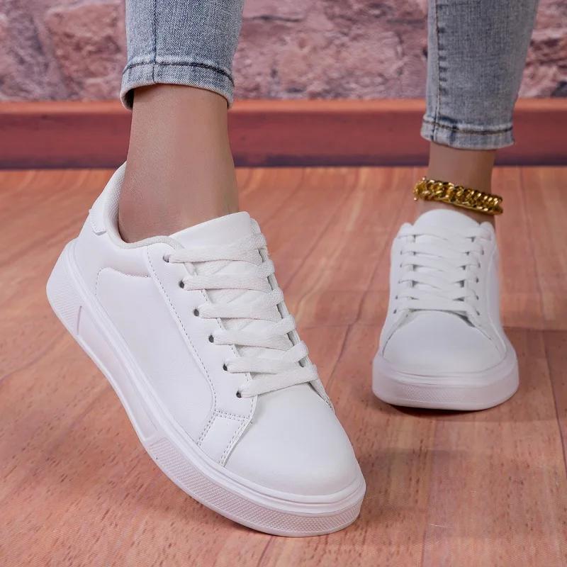 Women's Casual Sports Shoes, Lightweight, Breathable, Anti Slip, Waterproof White Shoes, Men's Shoes, Women's Sports Shoes