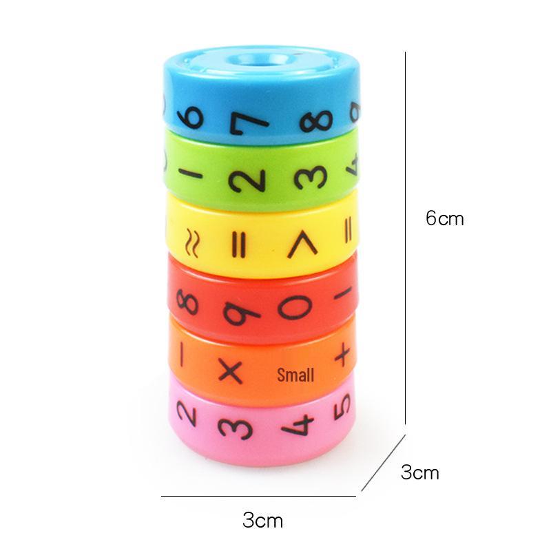 Magnetic Math Cube: Educational Numbers & Operations for Kids