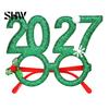 Parent-child Holiday Accessory Hair Hoop, Non-Slip Headband with Adjustable 2027 Digital Star And Number Design, Comfortable Elastic for Christmas New