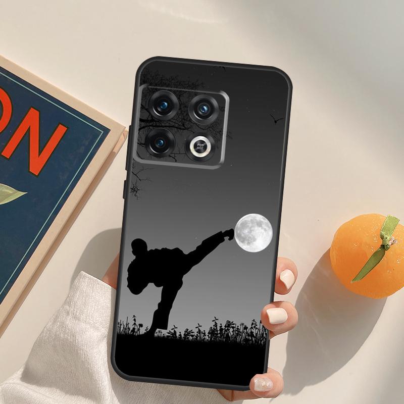 Kung Fu Karate Kampfsport Hülle Für OnePlus 12R 13R 13T 10R 15 13 12 11 10T 8T Nord CE 4 3 2 Lite N20 N30 Nord 5 Abdeckung