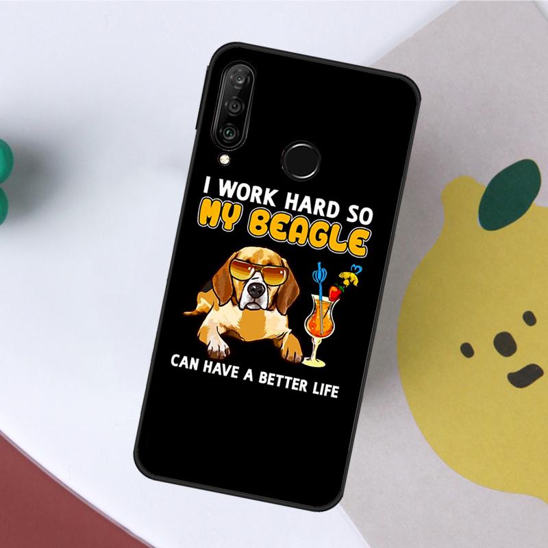 The Beagles Funny Cartoon Dog For Huawei Nova 7i 8i 11i 12i 12s Y73 Y70 Y90 Y60 Y72 Y61 Y91 9 10 SE P40 Lite P30 Pro Case