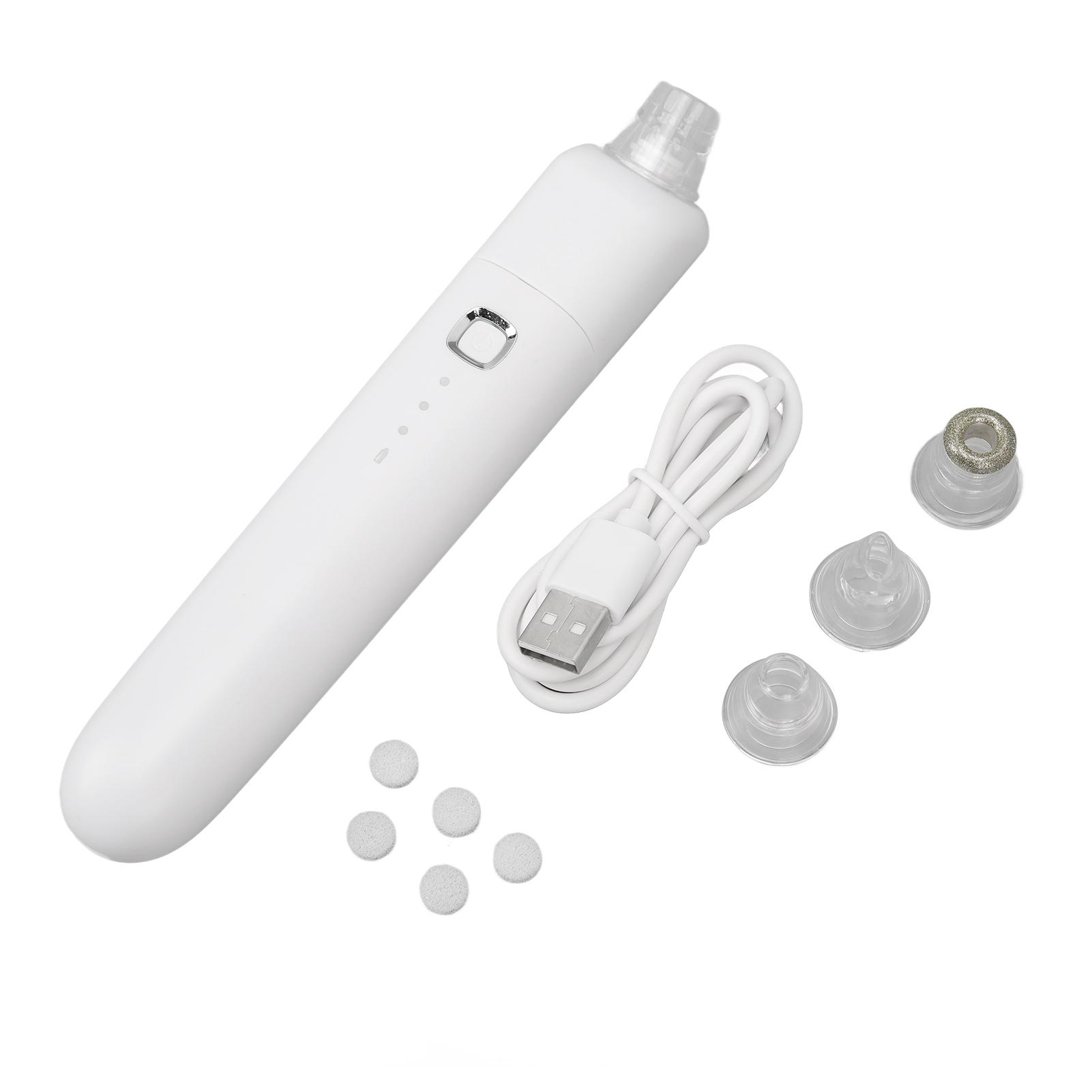 

Вакуум для удаления черных точек 3 уровня всасывания Глубокое очищение Электрический очиститель пор для лица с 4