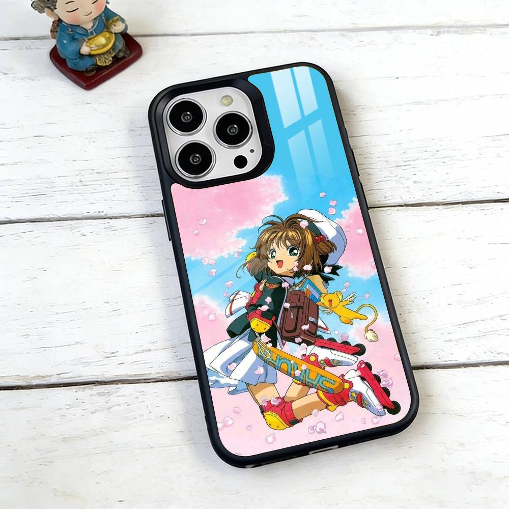 CardCaptor Sakura Anime Phone Case For iPhone17,16,15,14,13,12,11 Plus,Pro Magnetic For Magsafe Wireless Charging