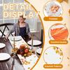 72 x 13 Inch Fall Pumpkin Table Runner - Autumn Harvest Pumpkin and Sunflower Pattern for Thanksgiving Day, Home Gatherings, Kitchen, Mantel, Dining