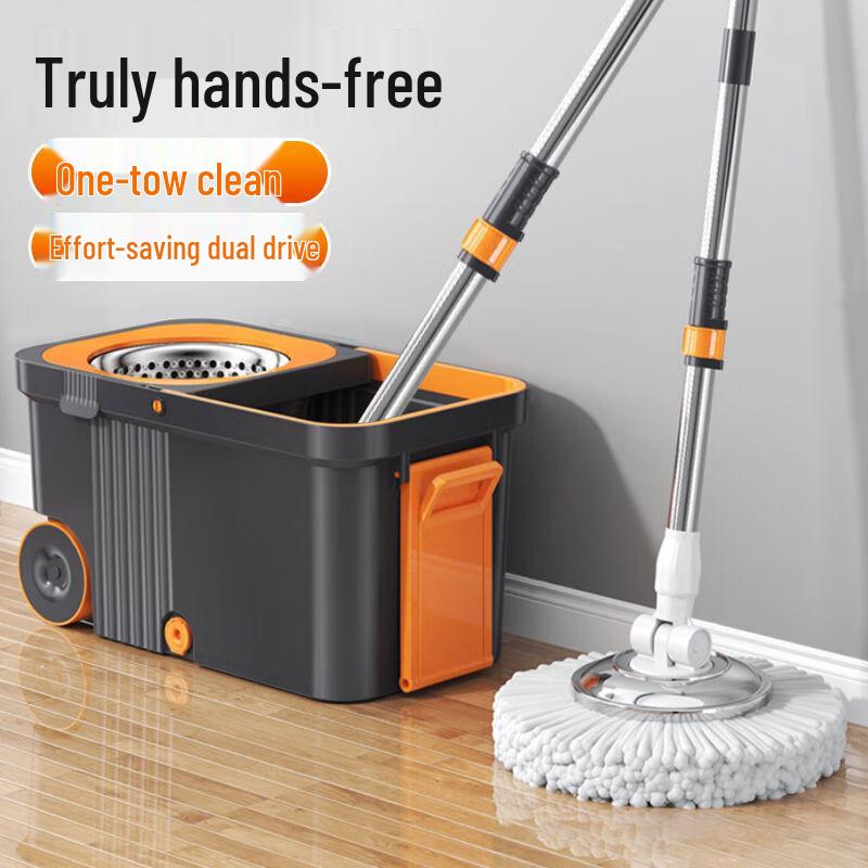 Kapa Bear Upgraded Automatic Spin Mop & Bucket Set