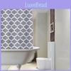 Nordic Style Customized Thick Polyester Waterproof Bathroom Shower Curtain