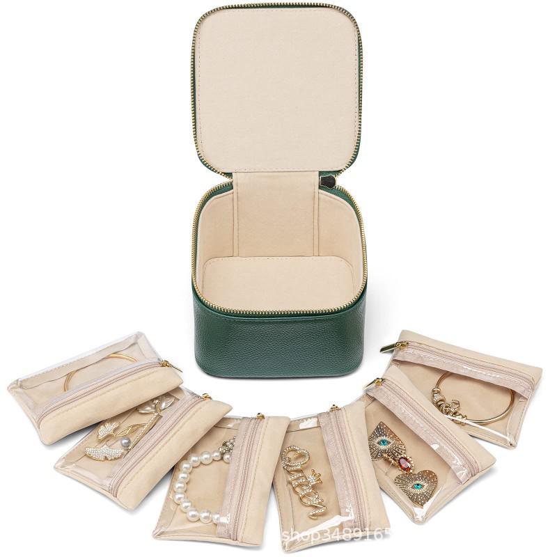 2025 Portable Jewelry Organizer: Travel Storage Bag for Earrings and Studs