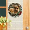 Retro Metal Wall Art Sign Home Decor 20x20cm