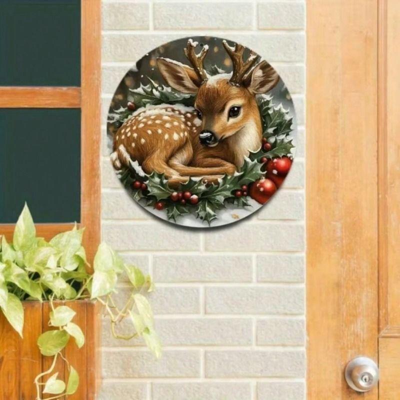 Retro Metal Wall Art Sign Home Decor 20x20cm