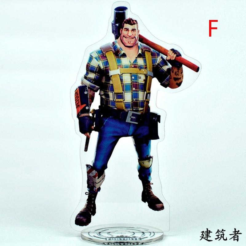 Pink Bear Skin Skull Special Trooper Ninja Acrylic Stand Figure Toy