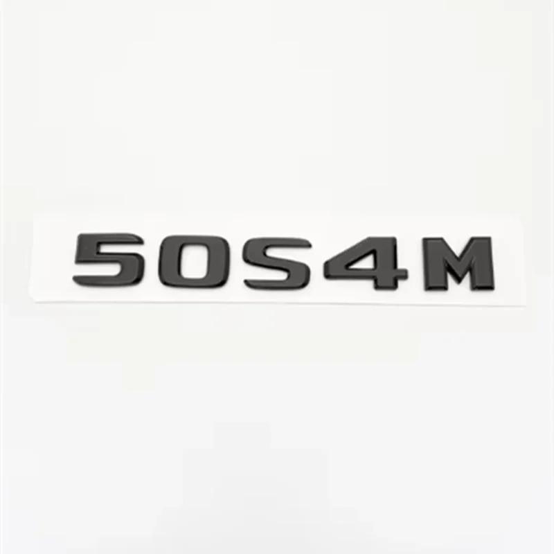 Glossy Black 50S4M 38S4M 40S 60S B550 850S ABS Emblem for Mercedes Benz Brabus S W221 W222 W223 Car Trunk Badge Logo Sticker AV1