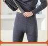 Cashmere Silk Men's and Women's Thickened Thermal Underwear Set: Velvet Autumn Suit with Bottoming Shirt and Pants for Couples.