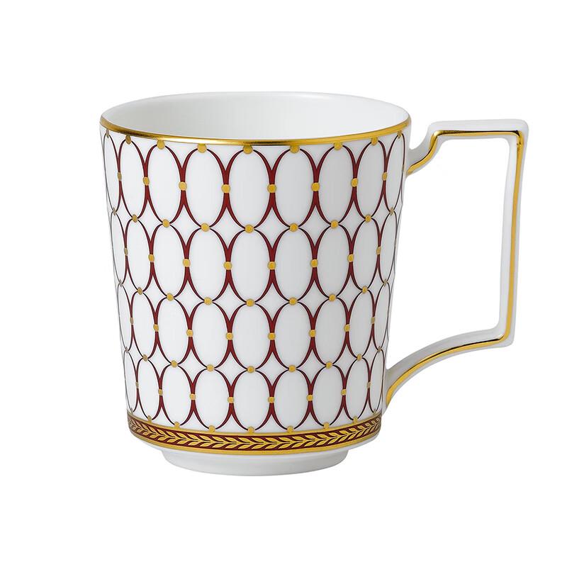 Wedgwood Gold Dust Gilded Red Mug