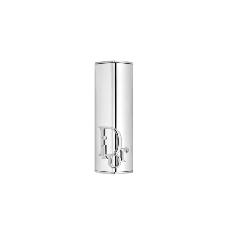 DIOR fashion clarinet lipstick shell elegant without lipstick paste Lipstick case-silver mirror Silver чёрный