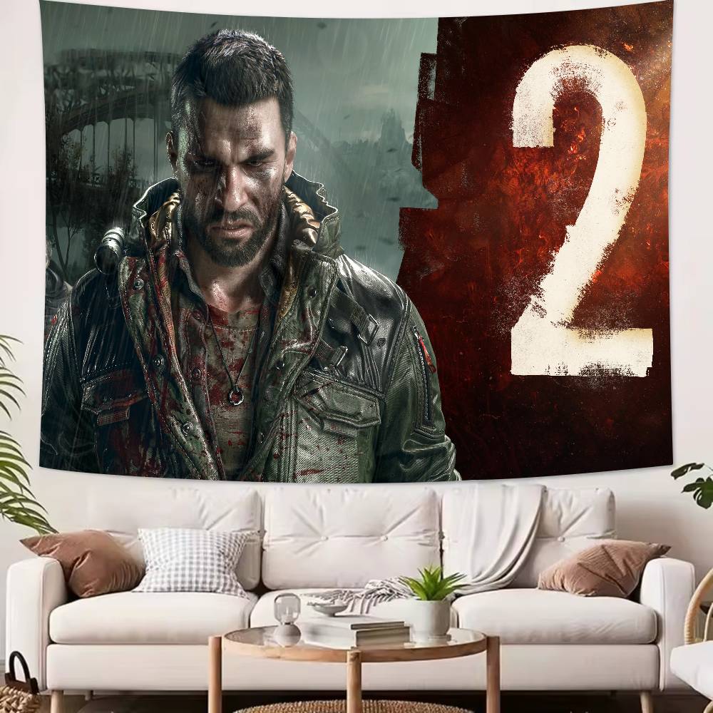 Modischer Wandteppich „Dying Light – Das Biest“: Beliebte Wanddekoration für Ihr Zuhause.