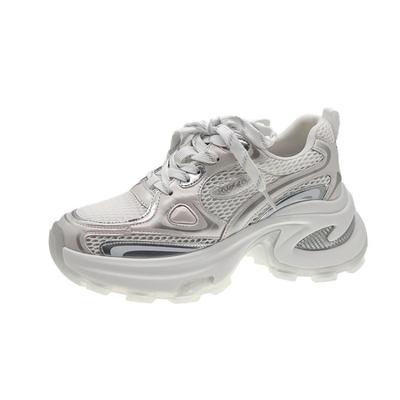 Women's Sneakers Fashion Mesh Breathable Casual Shoes for Women 2024New Platform Sports Shoes Comfortable Non-slip Running Shoes