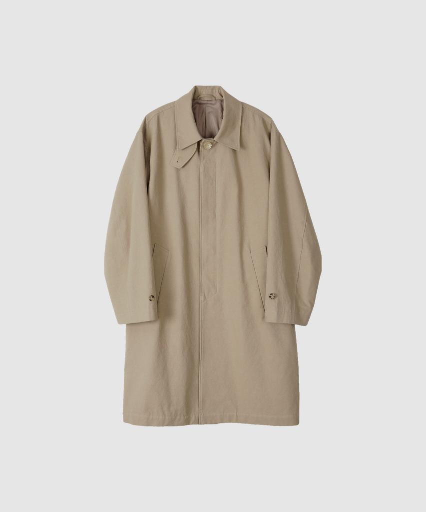 ASP Balmacaan Trench Coat - Dusty Beige