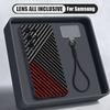 Carbon Fiber Pattern Case For Samsung S26 Ultra S25 FE S24 S24 Plus A57 A37 A17 A56 A36 A16 A55 A35 A15 A54 5G Hybrid Magnetic Matte Cover