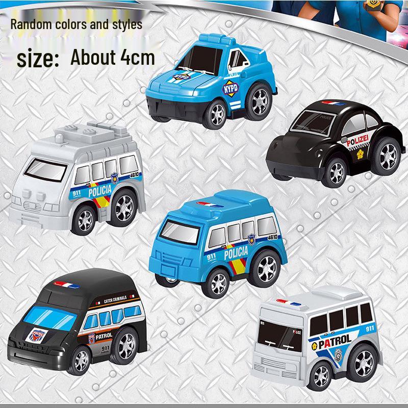 Cartoon Animal Pull-Back Cars for Kids Aged 2-6: Educational Toys & Gifts for Boys