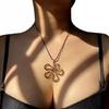 Flower Charm Pendants Abstract Flower Charm Dangle Jewelry Making Accessories