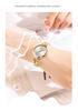CURREN 9092 Women's Waterproof Quartz Watch with Steel Band and Simple Small Dial