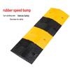 Triangular Rubber Car Slope Pad for Uphill Climbing and Speed Control with Reinforced Steel