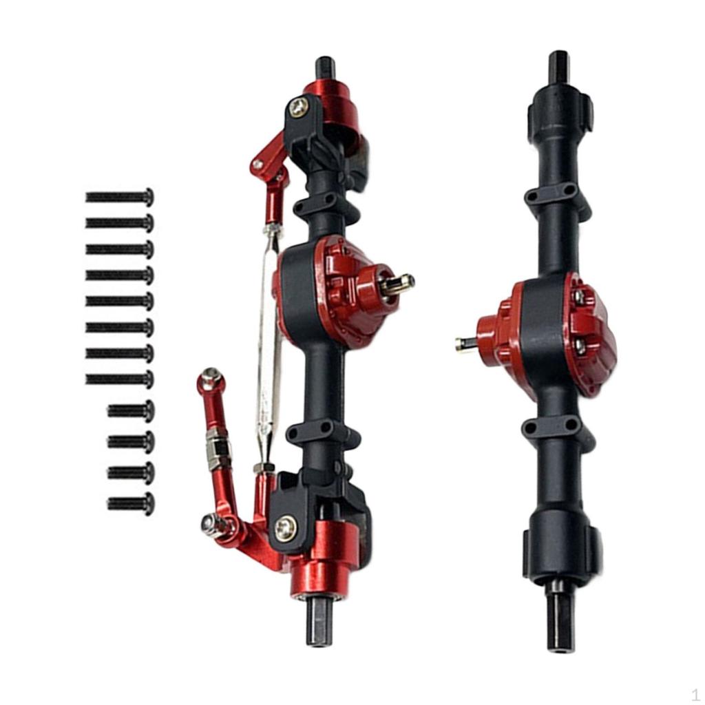 1/12 Front And Rear Axle Set Complete RC Car Accessories for MN78 D90 D91