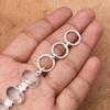 White Topaz Gemstone : 925 Sterling Silver Handmade Multi Gemstone Bracelet Jewelry