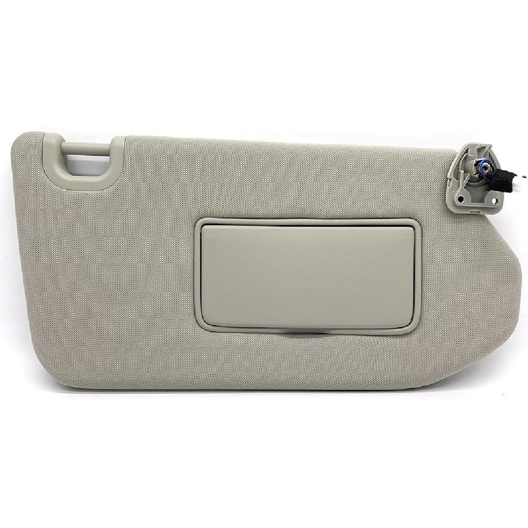 Ezzy Auto Gray Left Driver Side Sun Visor Compatible with Nissan Pathfinder Infiniti QX60 JX35 with Sunroof 96401-9PB0A Right Passenger Side