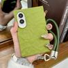 Lanyard Wrist Strap Case For Samsung Z Fold 8 Wrinkles 3D Water Ripples Cases for Galaxy ZFold 8 7 6 5 Fold8 Slim Matte PC Cover