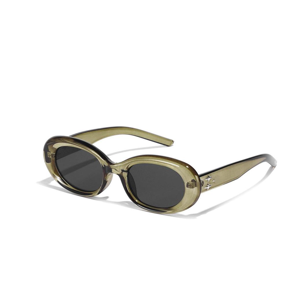 2023 European & American Retro Oval Sunglasses - Unisex High-End Sun Protection