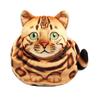 Cat Travel Makeup Bag Drawstring Cosmetic Organizer Cat Design Lay Flat Large Capacity Cosmetic Pouch Gift for Cat Lovers