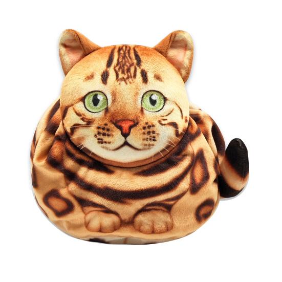 Cat Travel Makeup Bag Drawstring Cosmetic Organizer Cat Design Lay Flat Large Capacity Cosmetic Pouch Gift for Cat Lovers