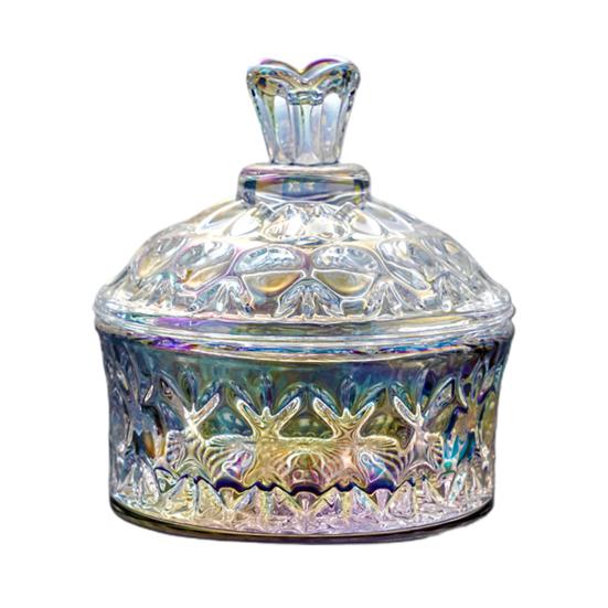 Fashionable Nail Art Cup Strong Wear-Resistant Compact Clear Powder Dappen Dish