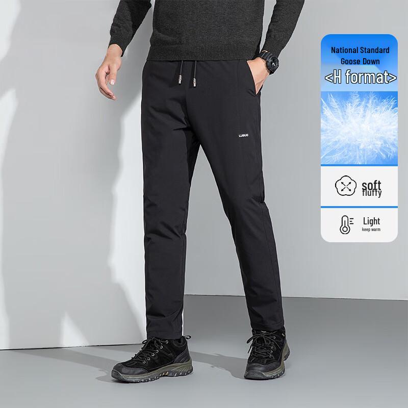 

Мужские утолщенные брюки прямого кроя с подкладкой из гусиного пуха Fengxun FXYG2005 175