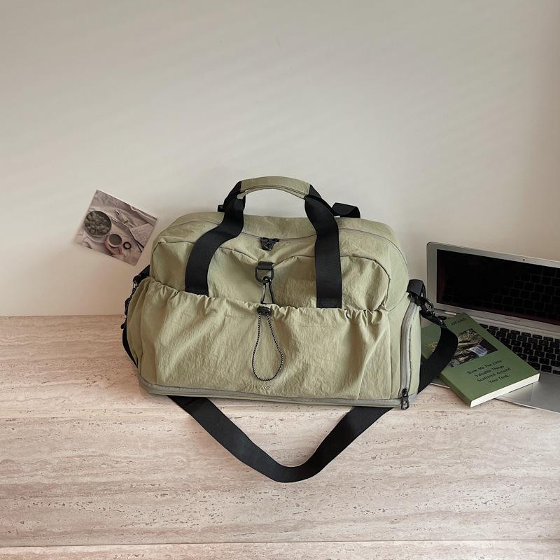 New Dry Wet Separation Fitness Handbag Large Capacity Short Trip Travel Storage Luggage Shoulder Crossbody Bag for Men Women