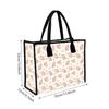 Floral Print Tote Bag Casual Fashion Large Capacity Daily Carry Handbag for Women