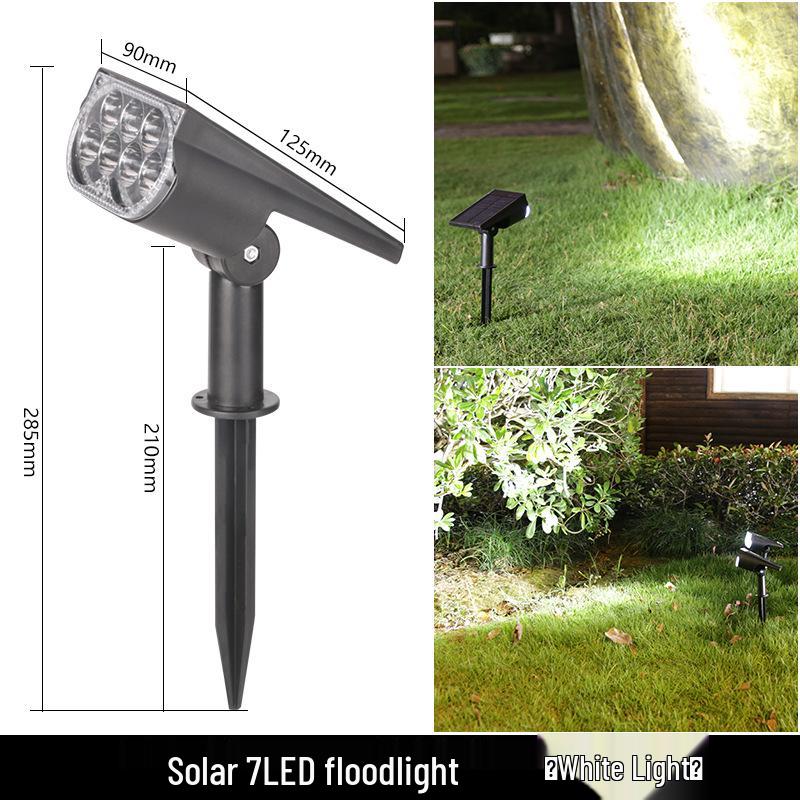 Dual-Use Outdoor Solar Spotlight: Super Bright Garden & Landscape Light