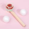 Wooden Floating Ball Blowing Game - Animal/Fruit Theme, Suitable For Children's Lung Capacity Exercise And Hand-Eye Coordination