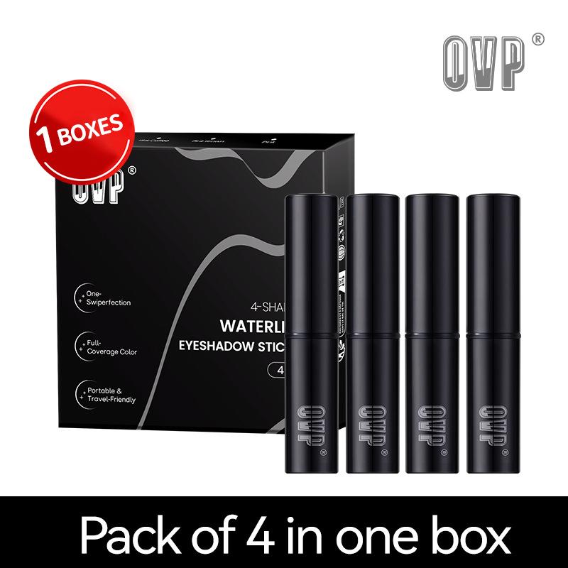 OVP Shimmer Eyeshadow Stick Set Long-Lasting Glitter Eye Makeup 4pcs