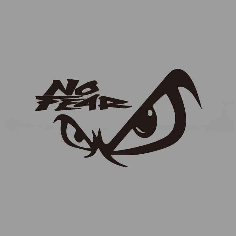 Fearless and Fierce Eyes Creative&funny Stickers for Cartoon Fans&lover,high Quality for Car Trucks Motorcycles &laptops