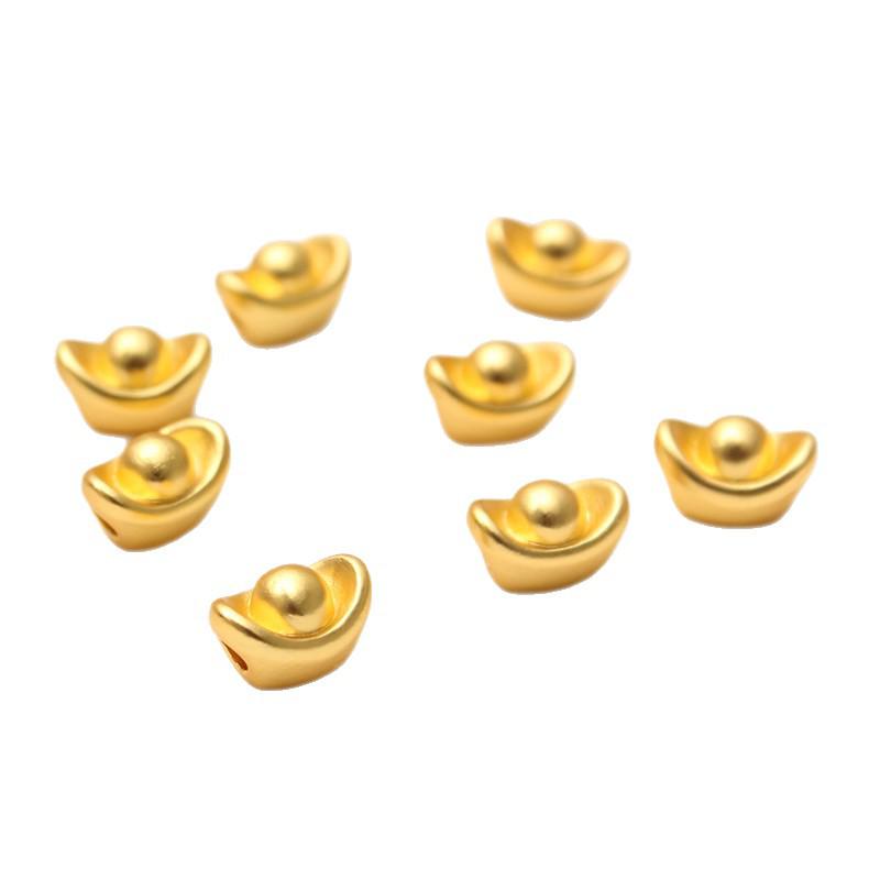 Sand Gold Spacer Beads: Color-Preserving, DIY Jewelry Accessory for Bracelets & Necklaces