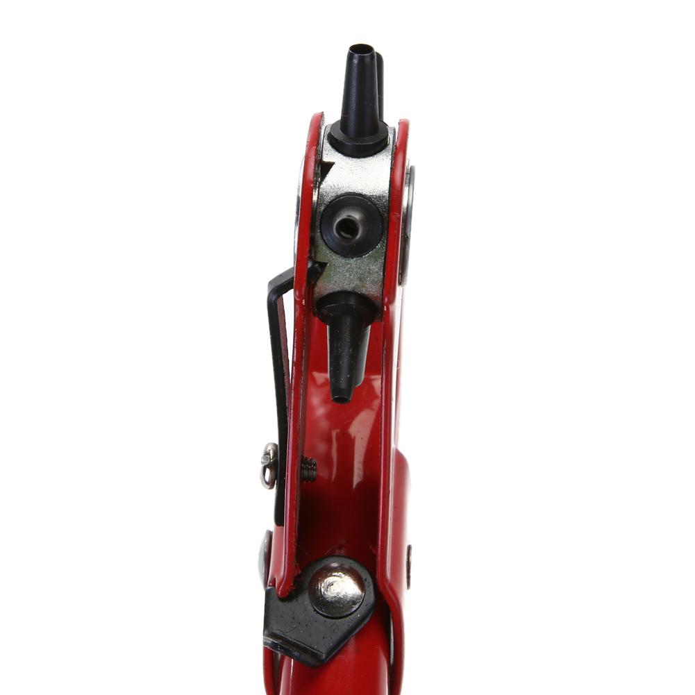 Belt Hole Puncher 6 Hole Size Leather Punch Machine Professional Leather Hollow Puncher for Watch Band Belt Leather Strap