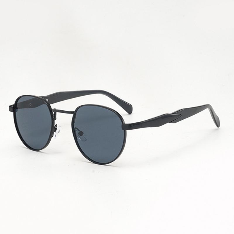 New Vintage Round Sunglasses Women Men Brand Circular Sun Glasses Female Oval Eyewear Oculos De Sol for Male Female Eyeglasses