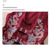 2026 Spring/Summer Retro Ethnic V-neck Embroidered Cotton Linen Sleeveless Vest for Women