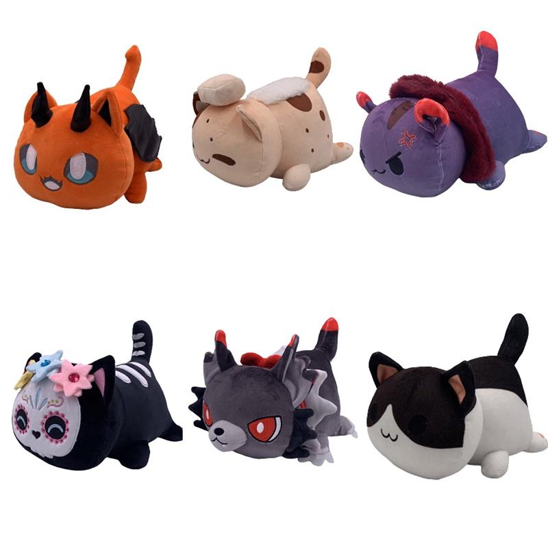 Aphmau Cat Stuff Toys Vycpaná hračka Plyšová panenka pro dívky Polštář Home Dekor