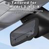 Silicone Rearview Mirror Protection Frame for Tesla Model Y Juniper Model 3 Highland 2025 Rearview Mirror Edge Protection Cover