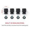 Car Wheel Tire Valve Caps Tyre Stem Covers Airdust Waterproof For Opel Insignia Astra H G J Antara Vectra Vivaro Corsa Zafira