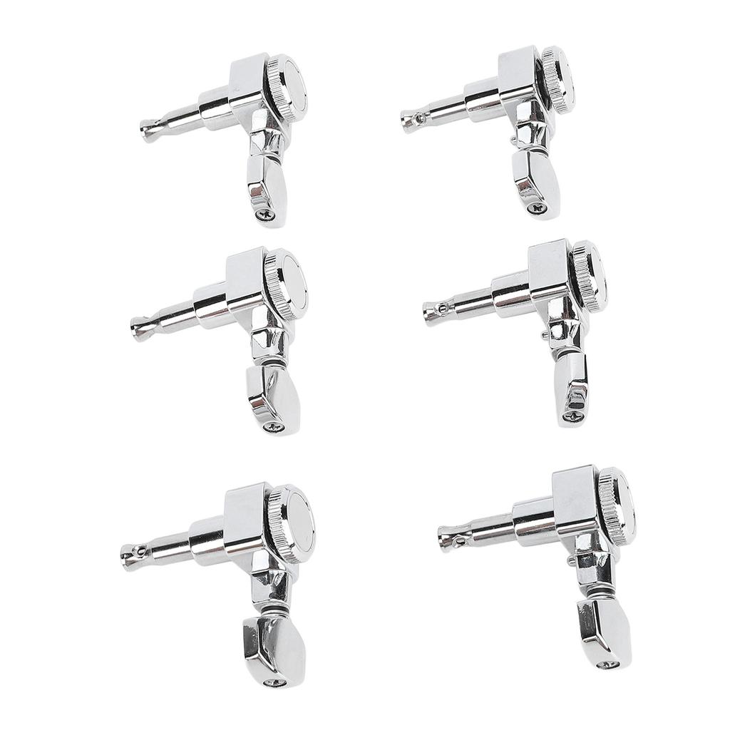6 Pcs 6R Guitar Machine Head Metal Right Handed Acoustic Guitar String Tuning Pegs